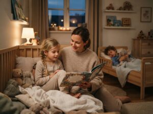 Abendroutine Kinder