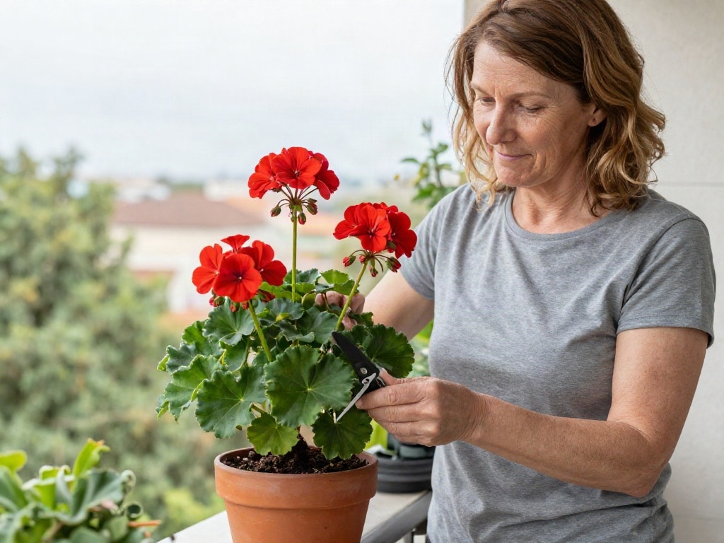 Geranien überwintern