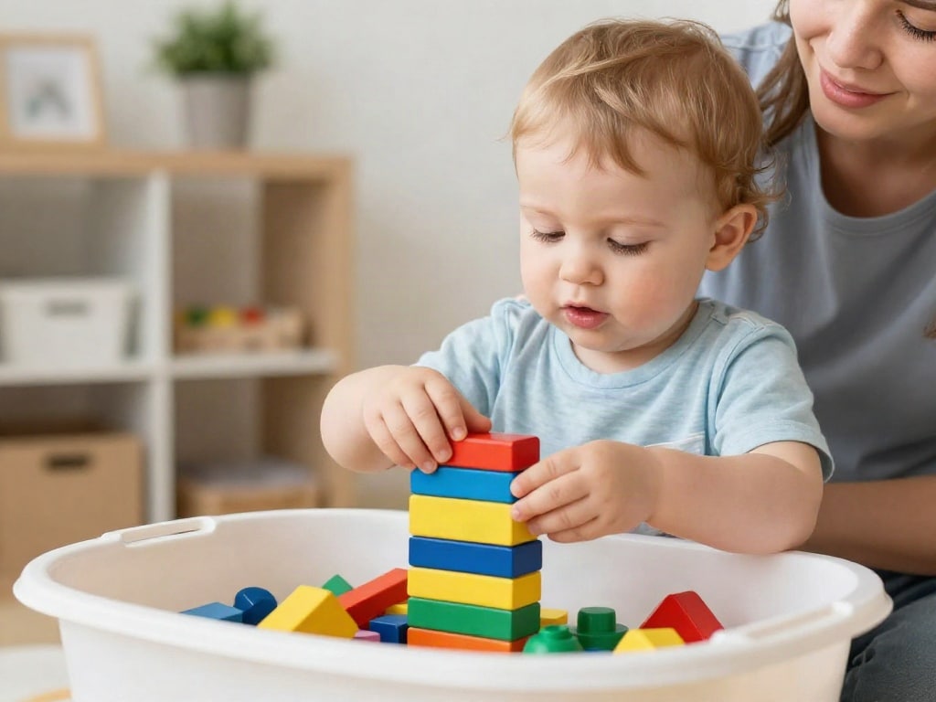 Kinder im Haushalt helfen