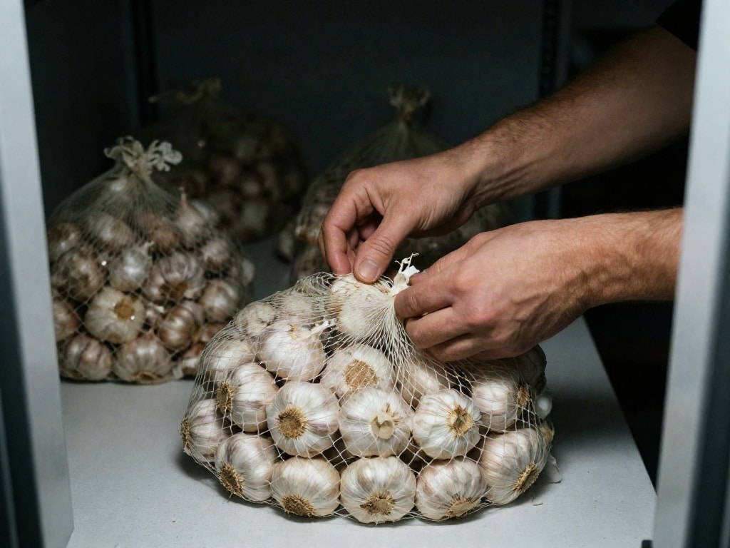 Knoblauch lagern