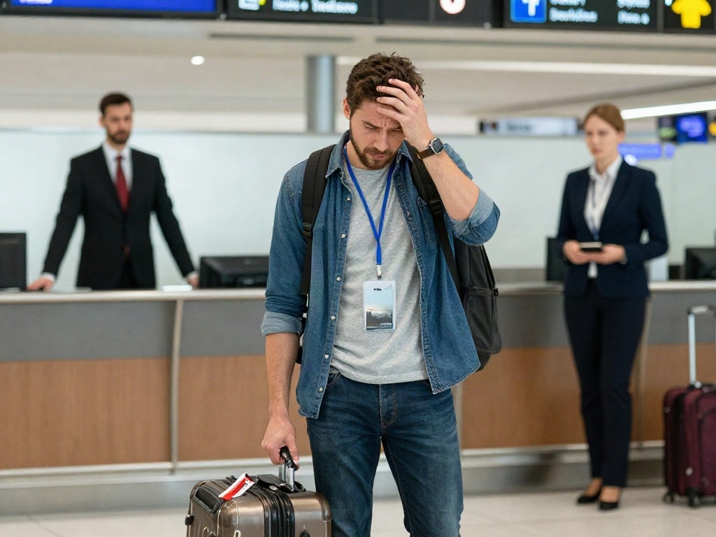 Koffer beschädigt Flug