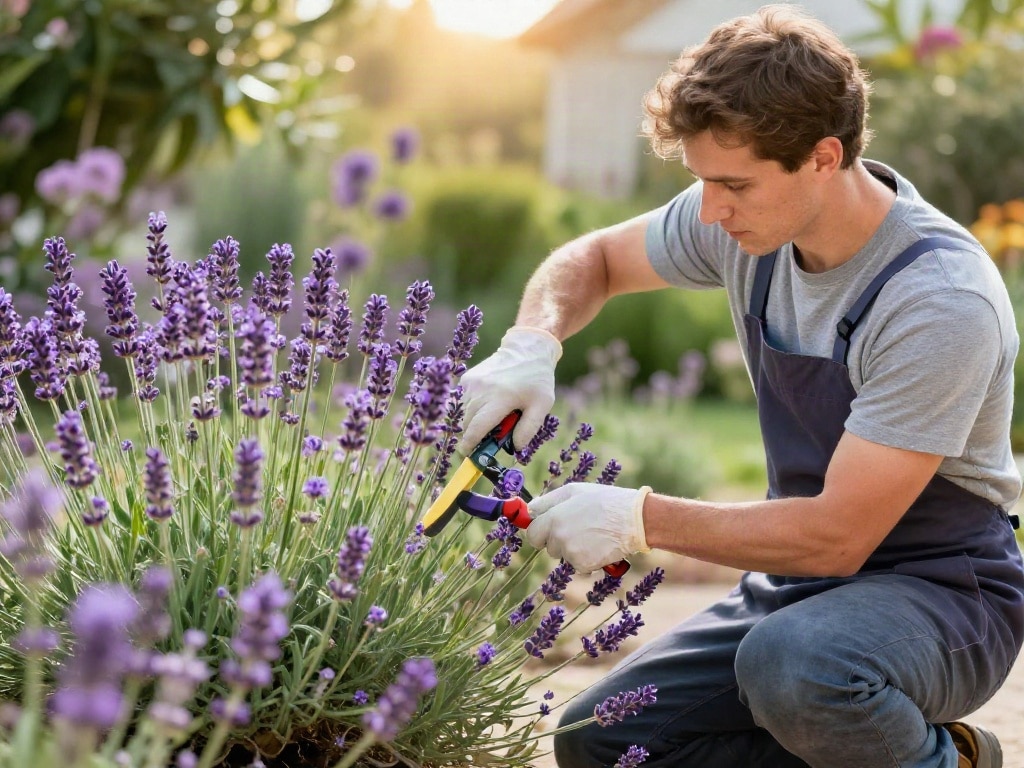 Lavendel schneiden