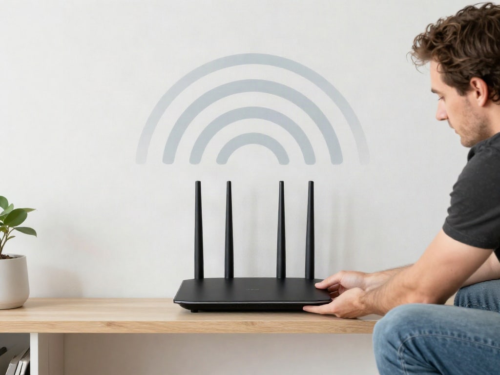 Router richtig aufstellen